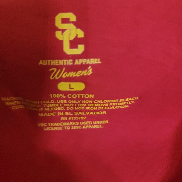 USC TROJANS QUALITY WOMENS POPULAR DESIGN SHIRT - Picture 4 of 5
